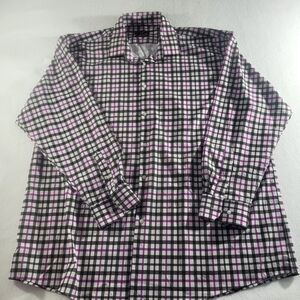 Shaquille O'Neal XLG Big Fit Cooling Stretch Dress Shirt, 18-1/2, 36-37,